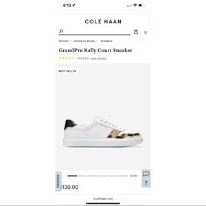 cole haan grandprø rally sneaker